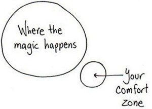 getting out of your comfort zone